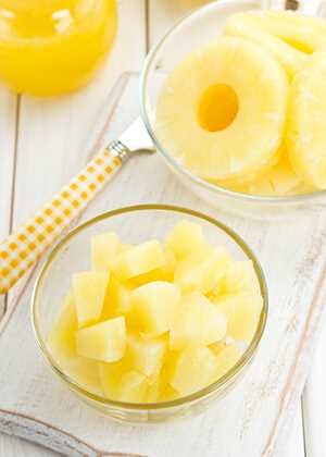 健康甜品——菠萝冻的做法
