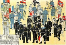 日本人描绘的八国联军侵华战争