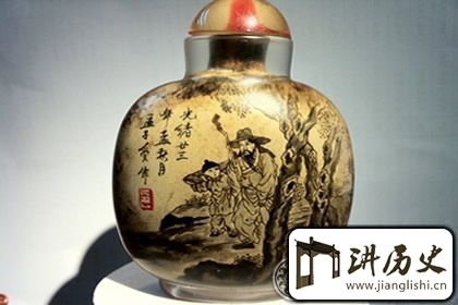 汉族传统手工艺品，内画鼻烟壶图片大全