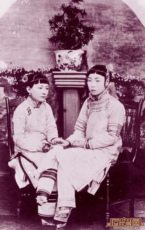 老外1912年拍摄上海女人