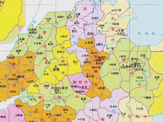 山东省的区划变动，16个地级市之一，德州市为何有11个区县？