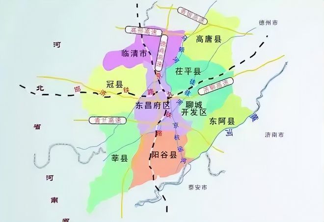 山东省的区划变动，16个地级市之一，聊城市为何有8个区县？