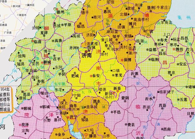 山东省的区划变动，16个地级市之一，聊城市为何有8个区县？