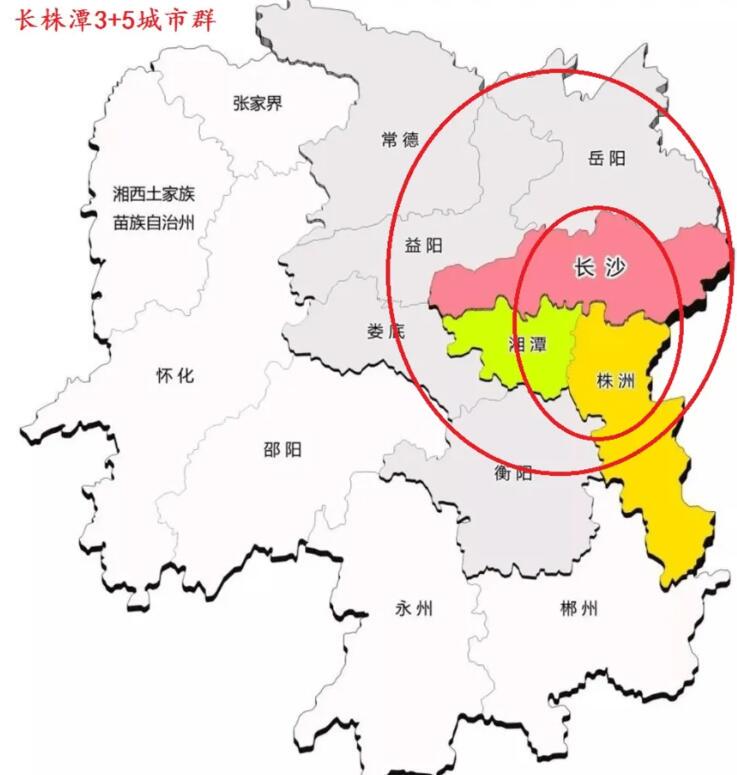 湖南省的区划变动，13个地级市之一，株洲市为何有9个区县？