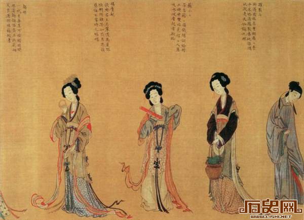 古代女子选美不是比三围