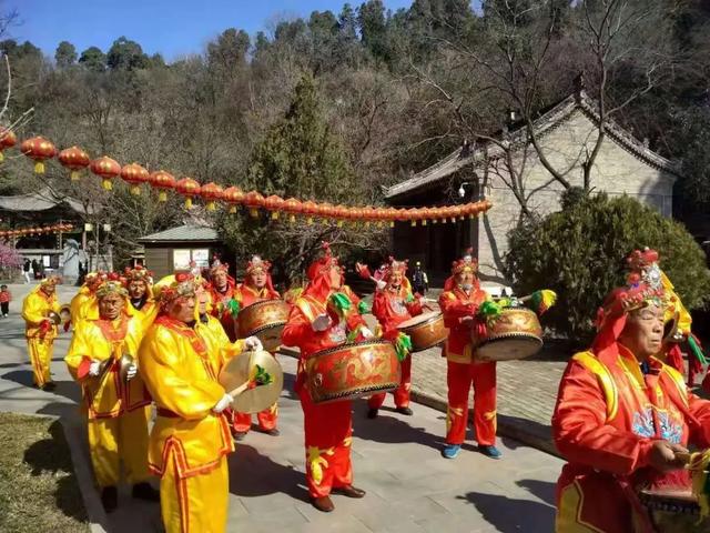 宝鸡岐山故郡锣鼓 魅力无限宝鸡岐山转鼓(2)