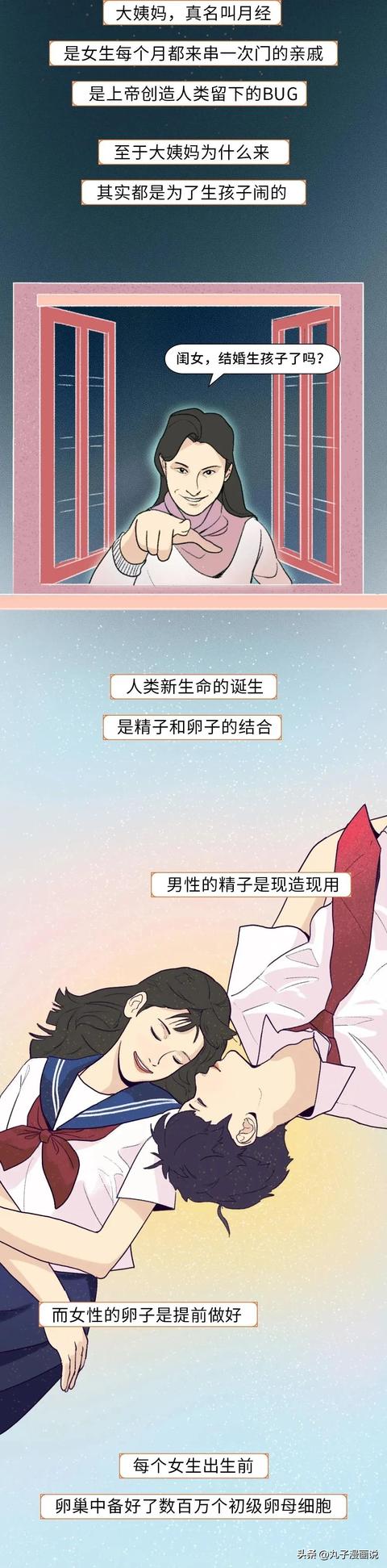 女性来月经的过程是怎么样的（来看女人来月经全过程）