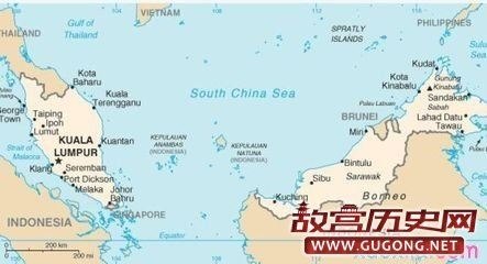 马来西亚历史地图_马来西亚历史地图介绍