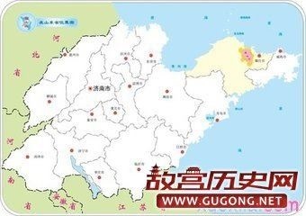 山东历史地图_山东历史地图介绍