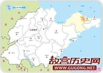 山东历史地图