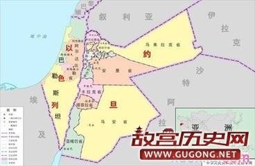 古代以色列历史地图