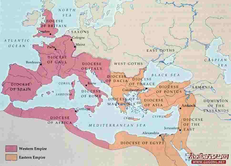 罗马帝国历史地图_罗马帝国历史地图介绍