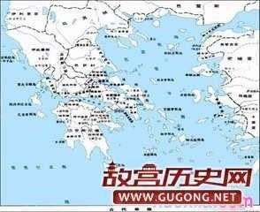 古希腊历史地图